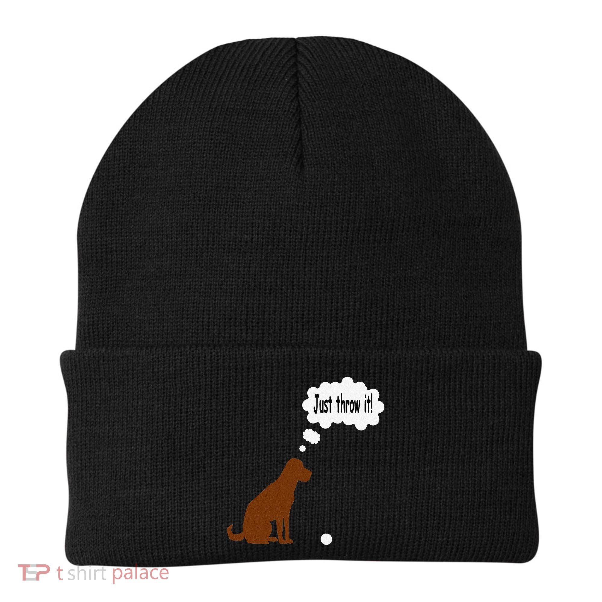 Chocolate Labrador Retriever Funny Lab Dog Beanie