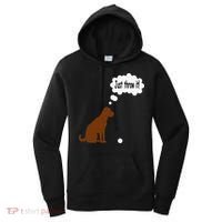 Chocolate Labrador Retriever Funny Lab Dog Women's Hoodie thumb 0