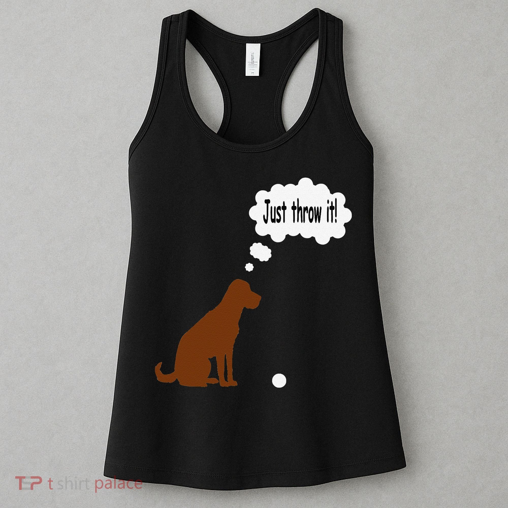Chocolate Labrador Retriever Funny Lab Dog Women's Tank Top
