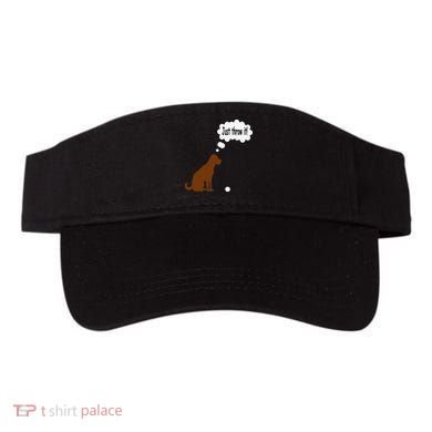 Chocolate Labrador Retriever Funny Lab Dog Visor