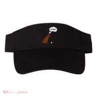 Chocolate Labrador Retriever Funny Lab Dog Visor thumb 0