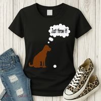 Chocolate Labrador Retriever Funny Lab Dog Women's T-Shirt thumb 3
