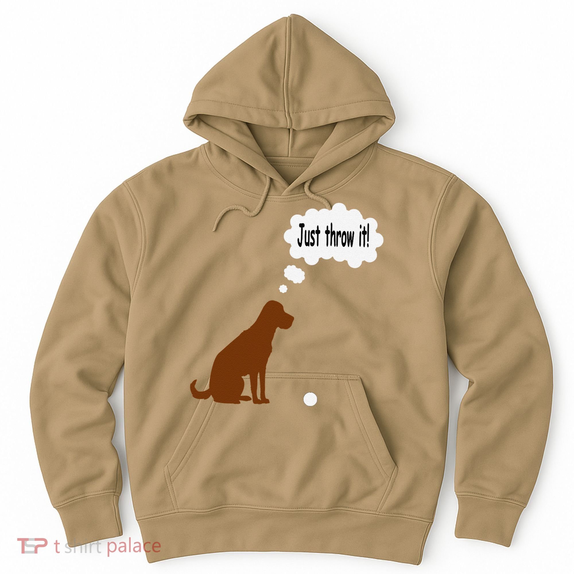 Chocolate Labrador Retriever Funny Lab Dog Hoodie