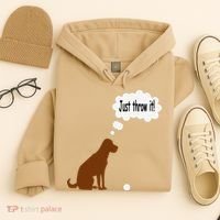 Chocolate Labrador Retriever Funny Lab Dog Hoodie thumb 4