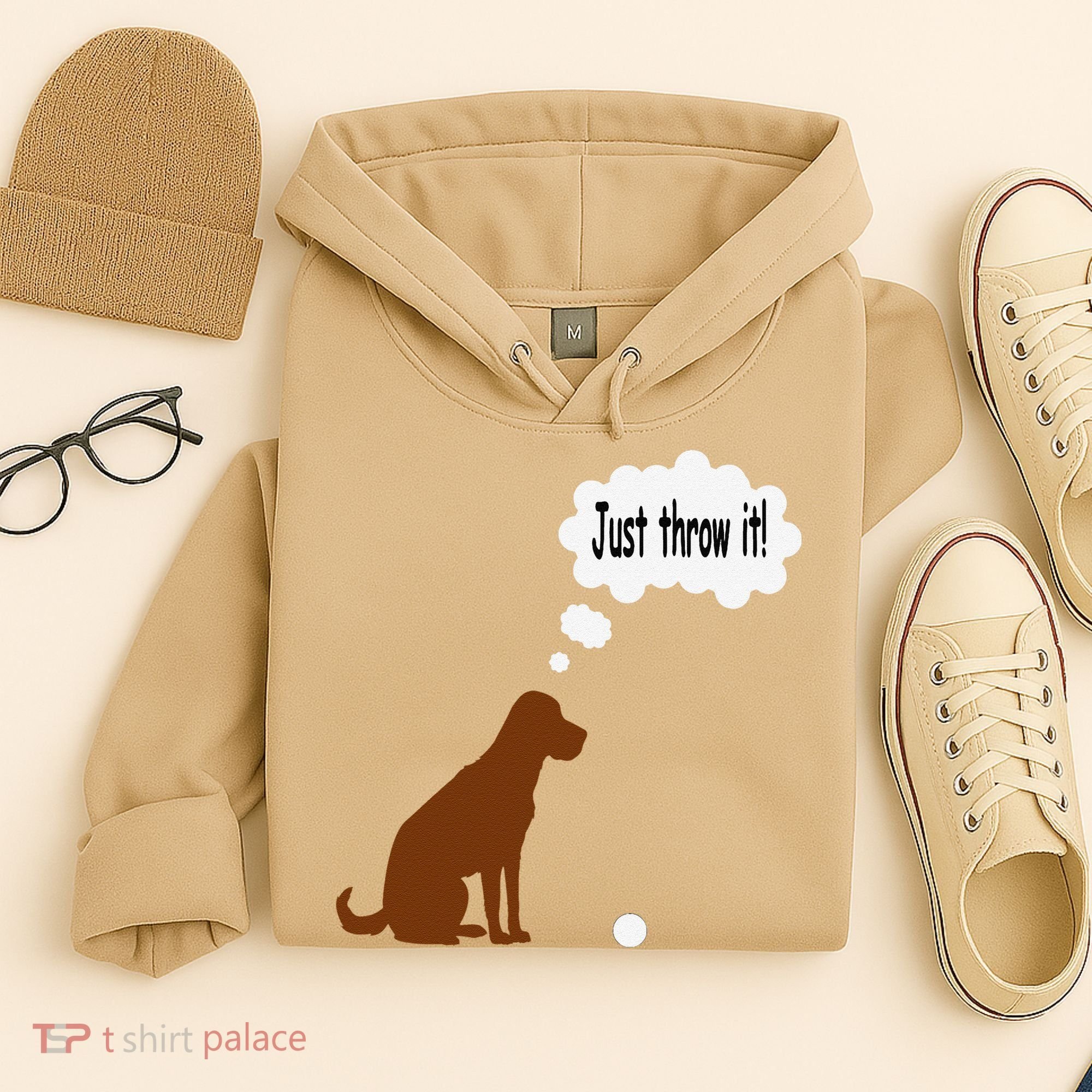 Chocolate Labrador Retriever Funny Lab Dog Hoodie