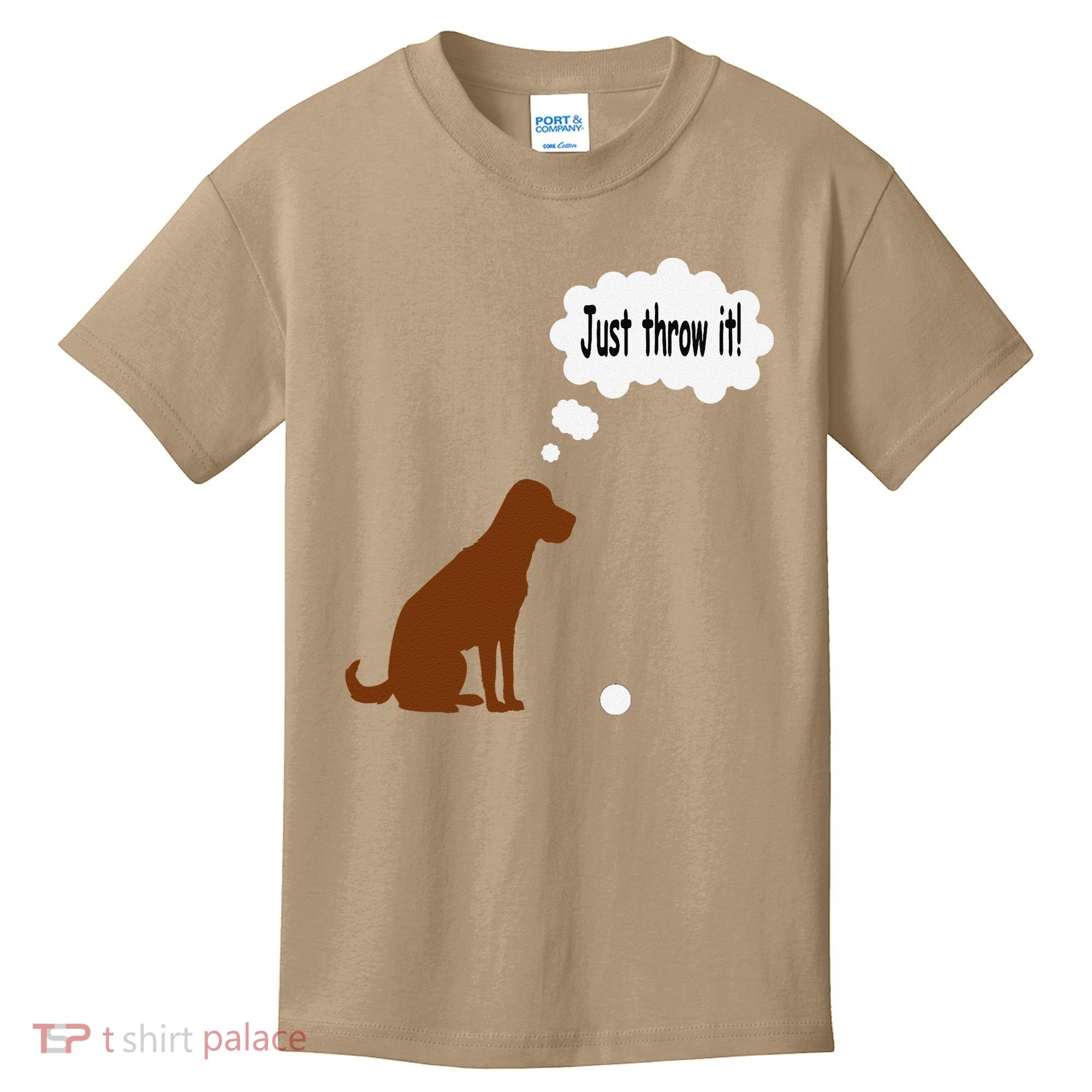 Chocolate Labrador Retriever Funny Lab Dog Kids T-Shirt