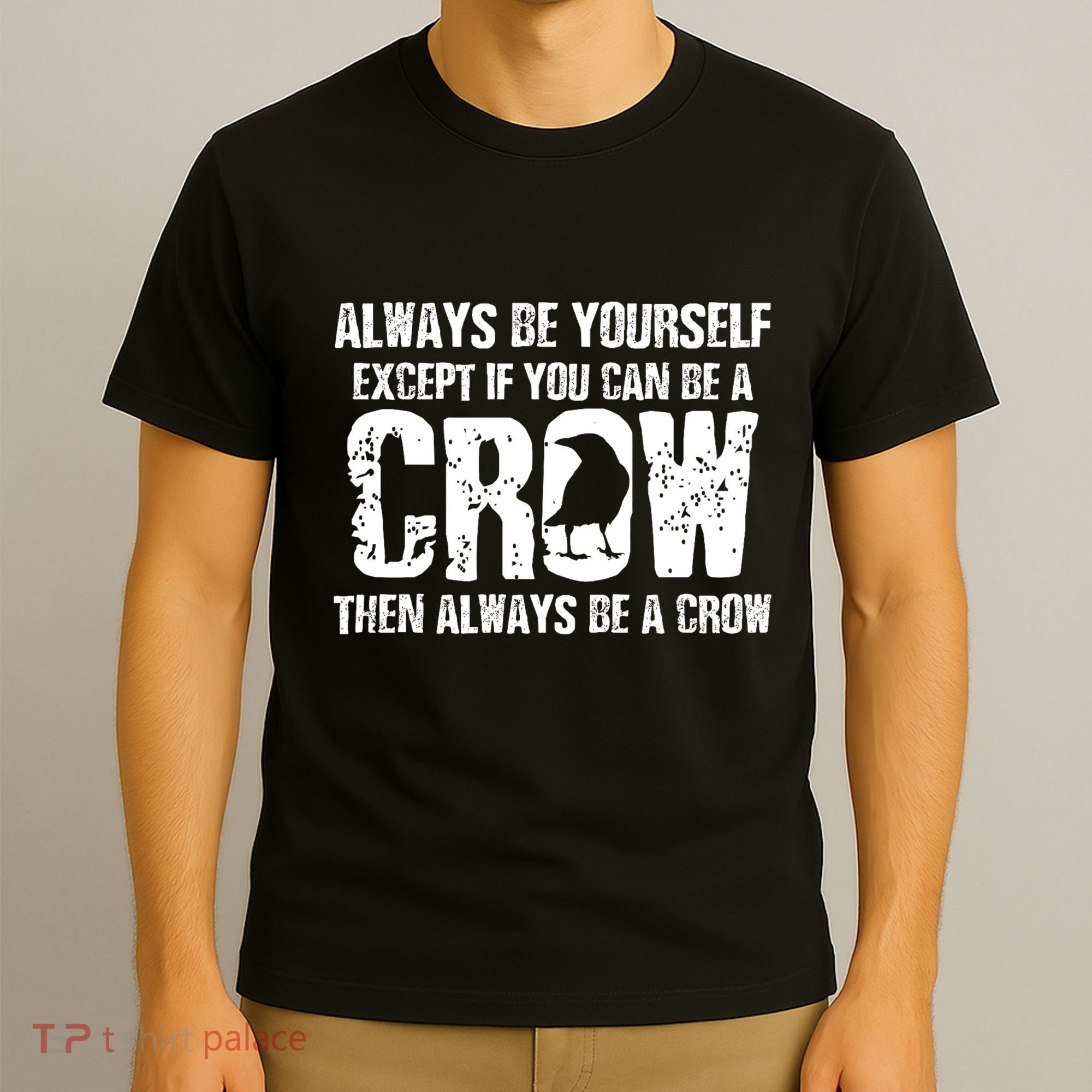 Crow Lover Raven Bird Vintage T-Shirt