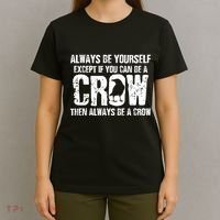 Crow Lover Raven Bird Vintage T-Shirt thumb 4