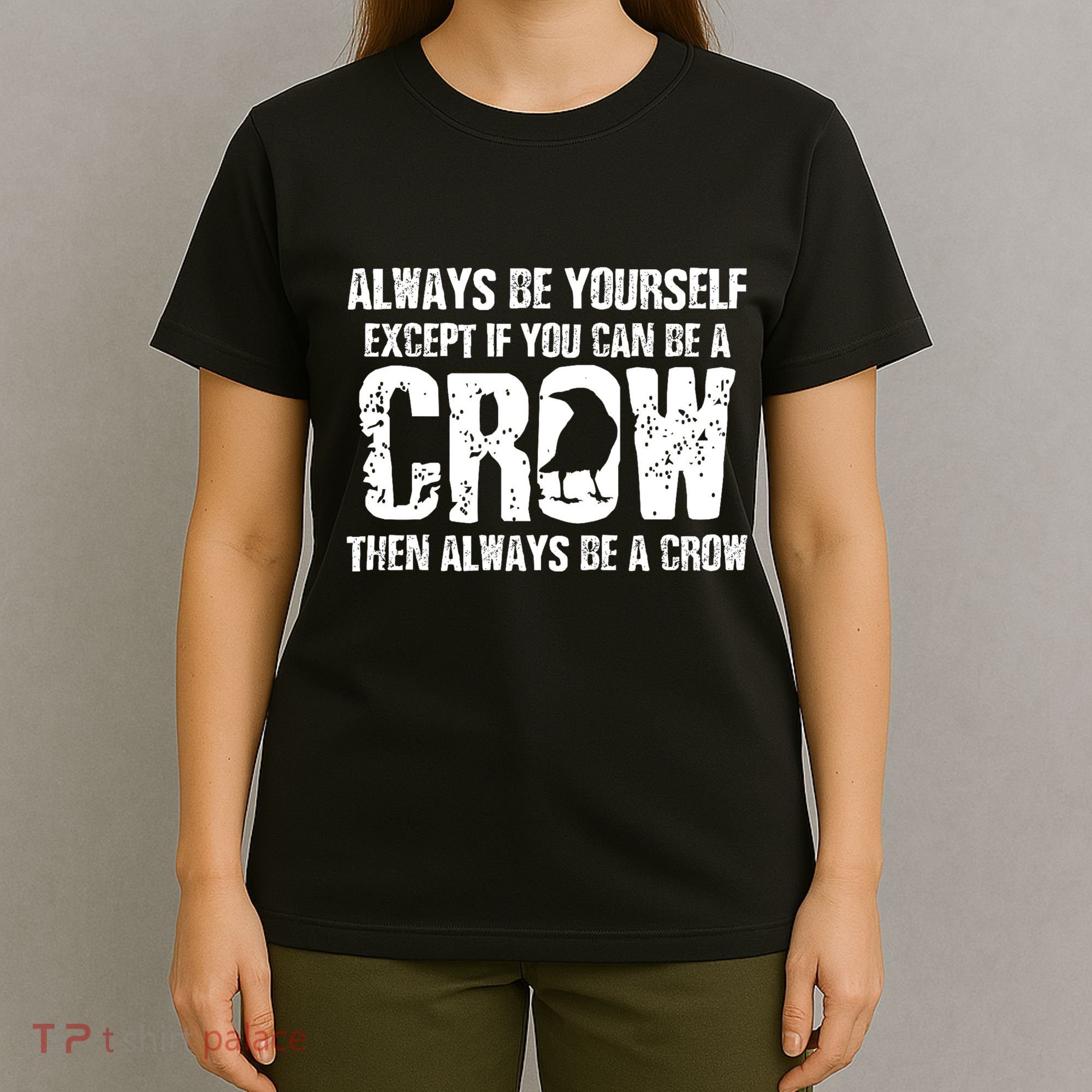 Crow Lover Raven Bird Vintage T-Shirt