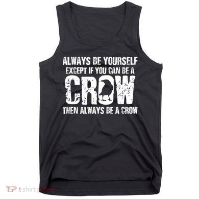 Crow Lover Raven Bird Vintage Tank Top