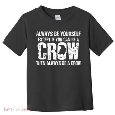 Crow Lover Raven Bird Vintage Toddler T-Shirt