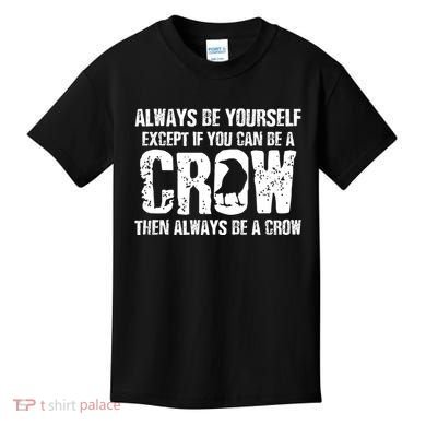 Crow Lover Raven Bird Vintage Kids T-Shirt