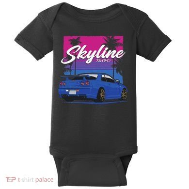 Classic Legendary R34 Jdm Baby Bodysuit