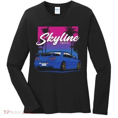 Classic Legendary R34 Jdm Women's Long Sleeve Shirt