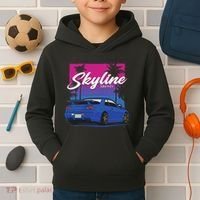 Classic Legendary R34 Jdm Kids Hoodie thumb 2