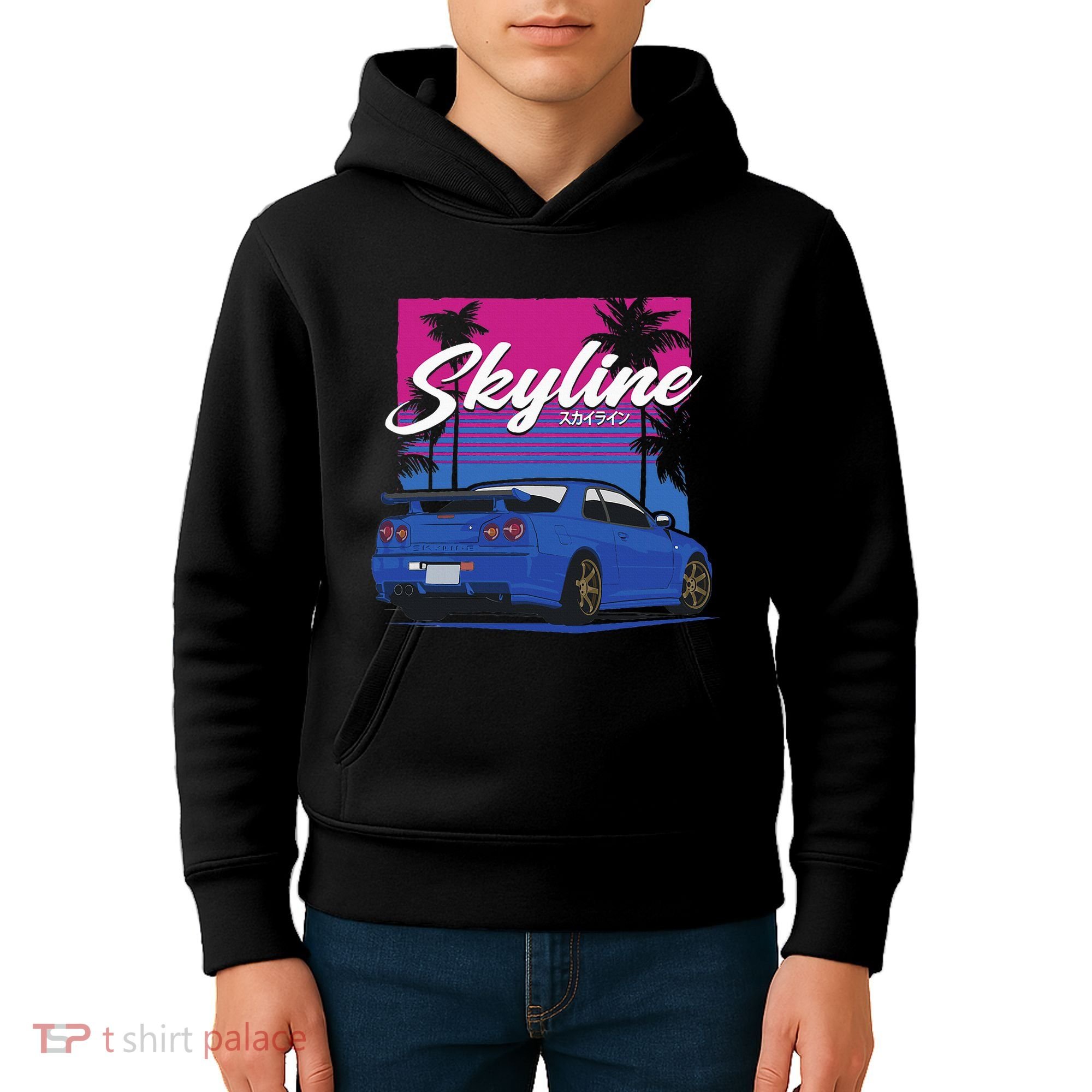 Classic Legendary R34 Jdm Kids Hoodie