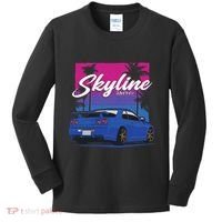 Classic Legendary R34 Jdm Kids Long Sleeve Shirt thumb 0