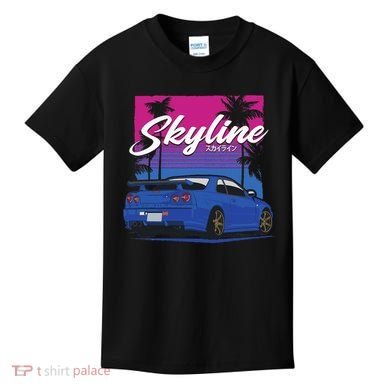 Classic Legendary R34 Jdm Kids T-Shirt