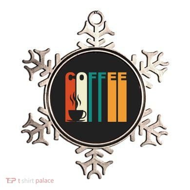 Coffee Lover Retro Ornament