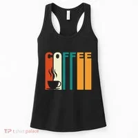 Coffee Lover Retro Women's Tank Top thumb 0