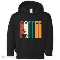 Coffee Lover Retro Toddler Hoodie thumb 0