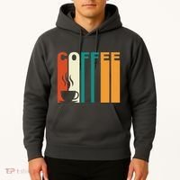 Coffee Lover Retro Hoodie thumb 2
