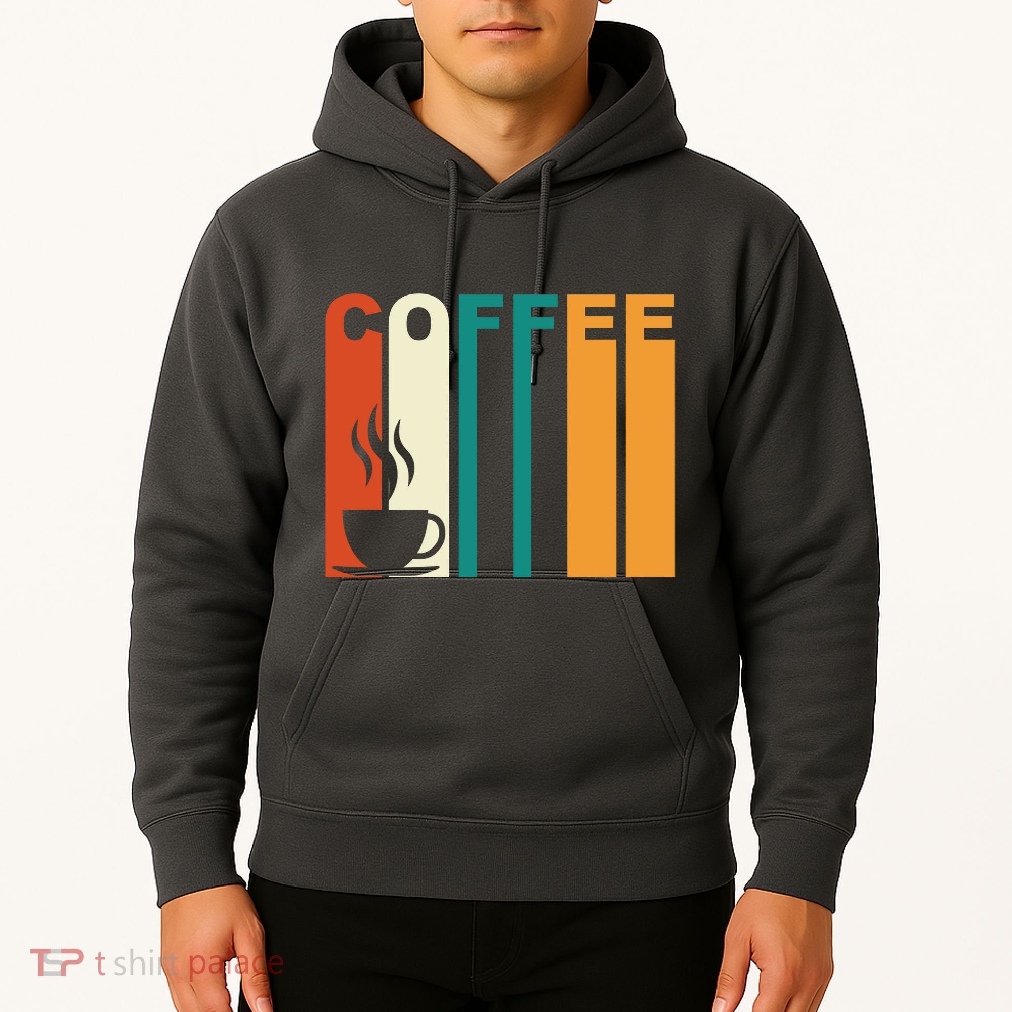 Coffee Lover Retro Hoodie