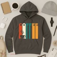 Coffee Lover Retro Hoodie thumb 3