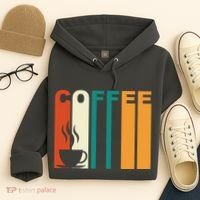 Coffee Lover Retro Hoodie thumb 4