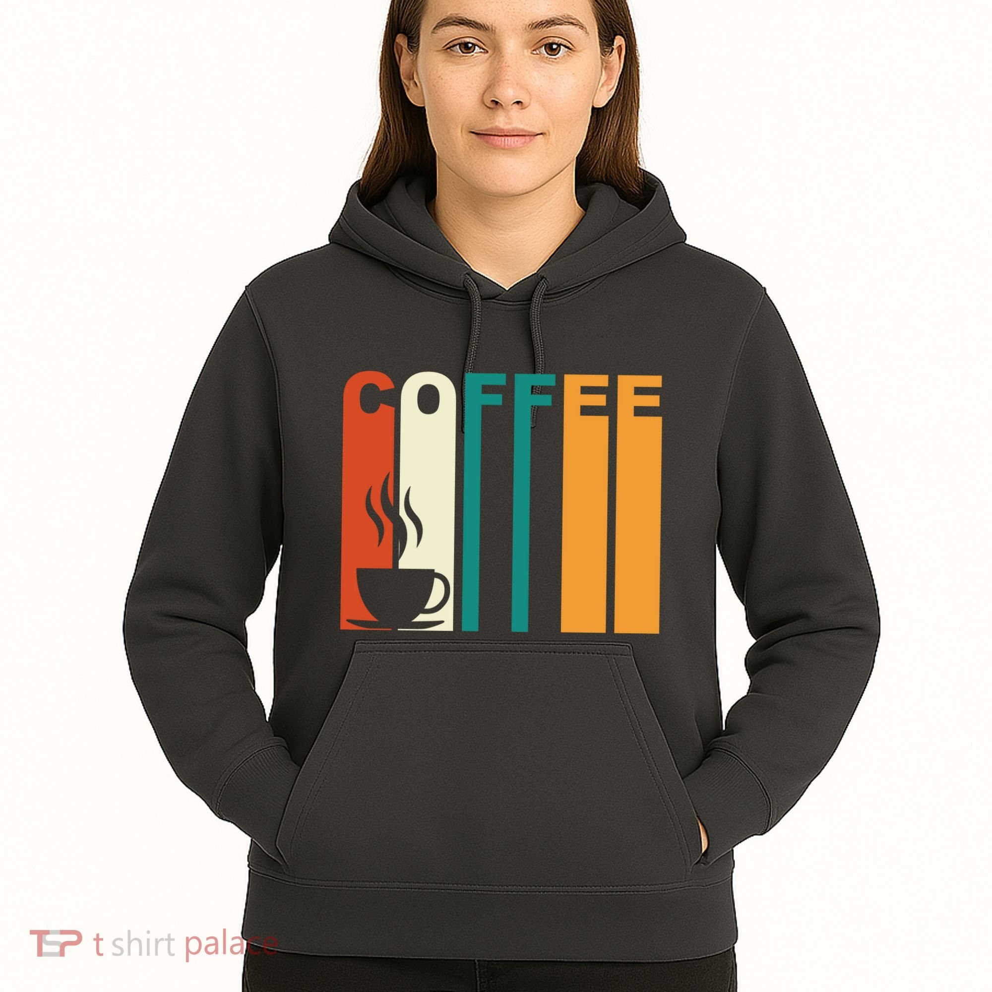 Coffee Lover Retro Hoodie