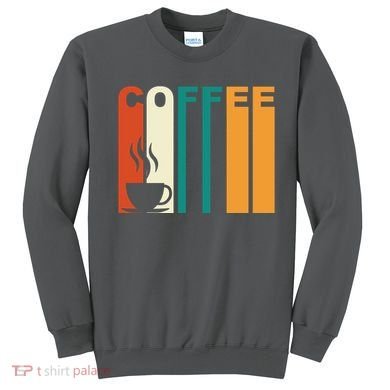 Coffee Lover Retro Sweatshirt
