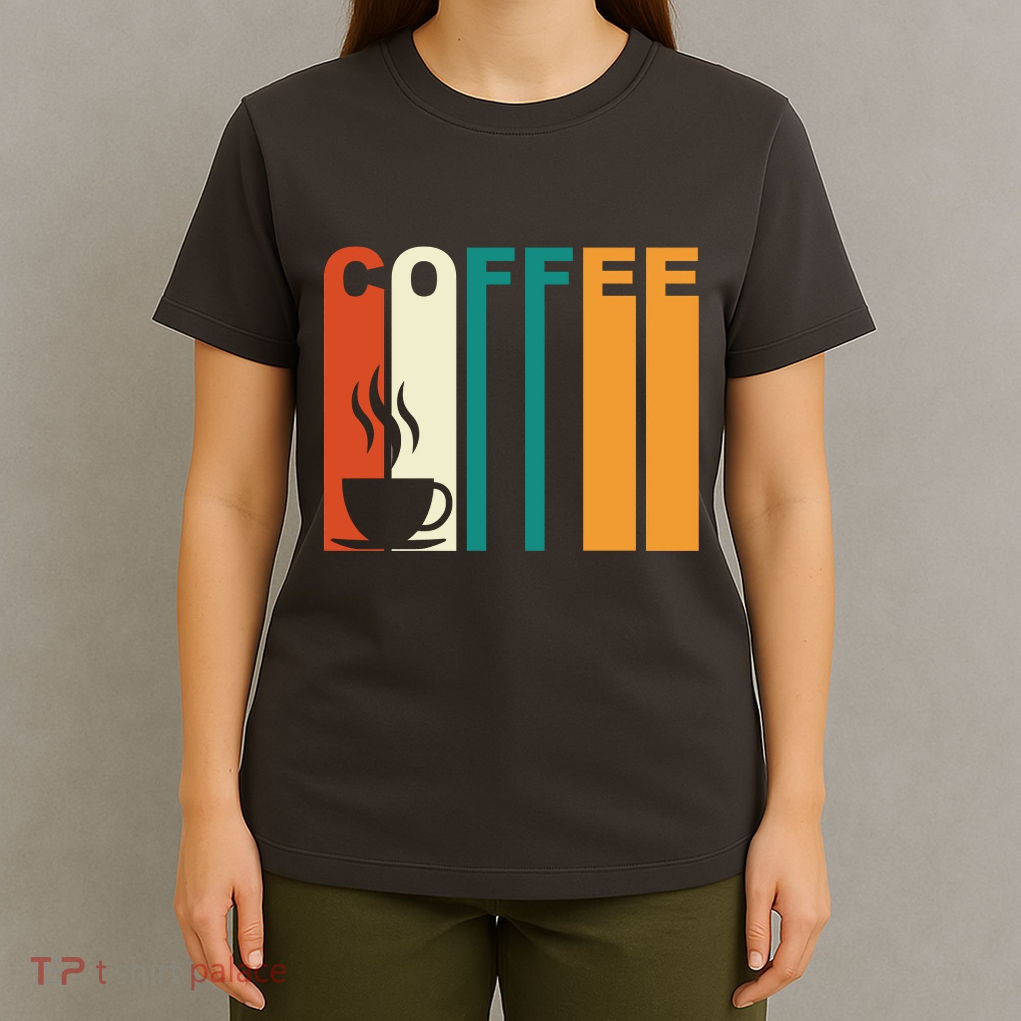 Coffee Lover Retro T-Shirt