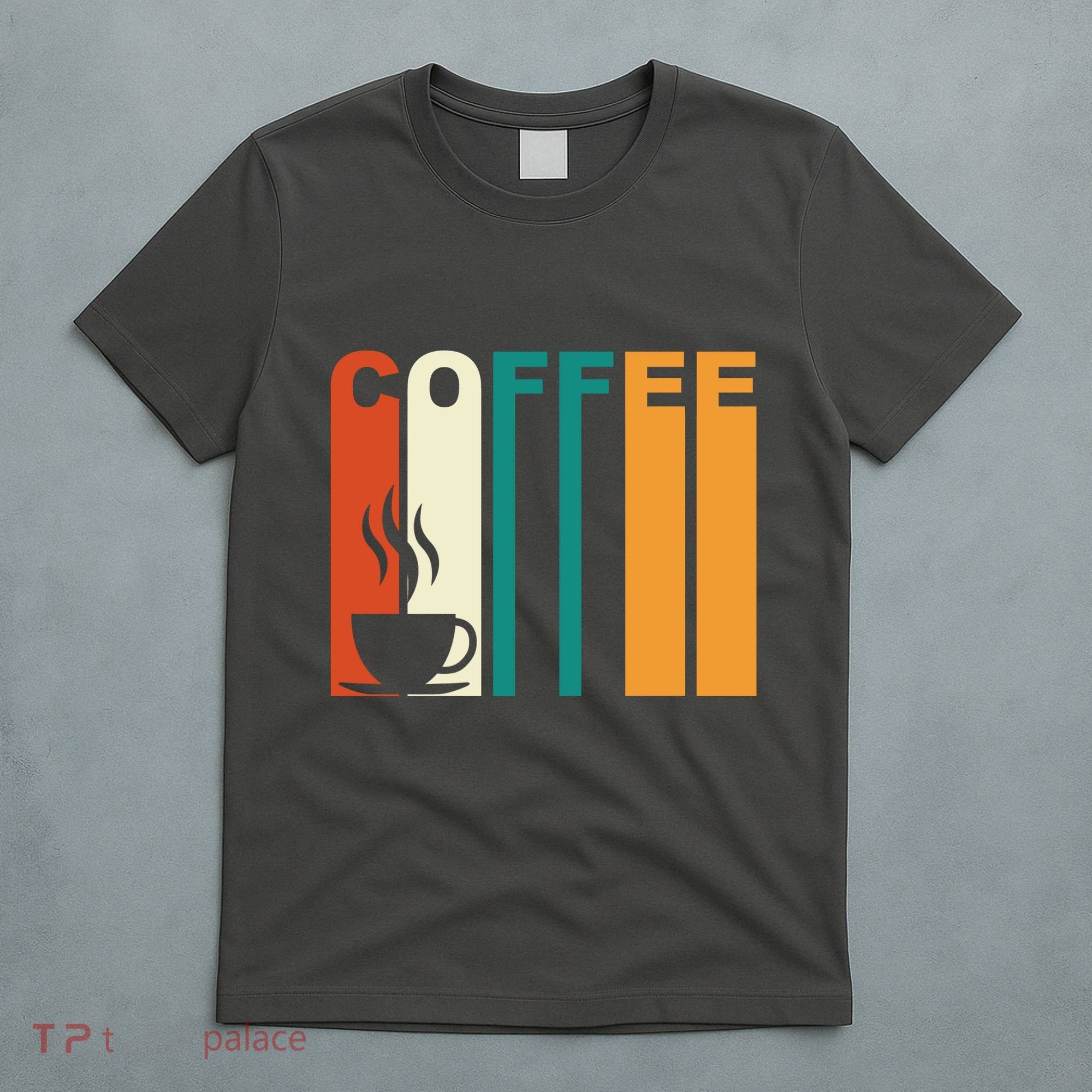 Coffee Lover Retro T-Shirt