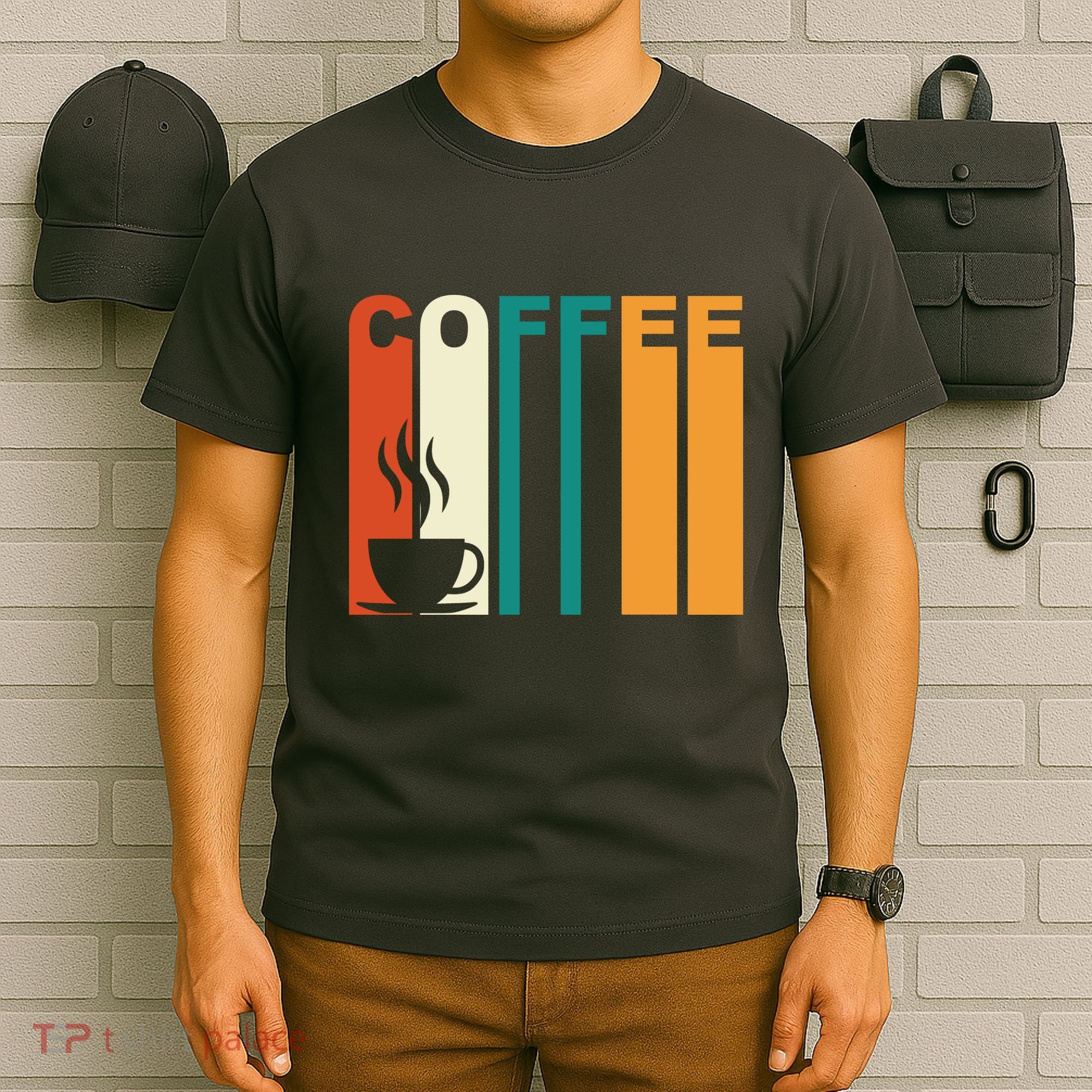 Coffee Lover Retro T-Shirt