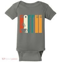 Coffee Lover Retro Baby Bodysuit thumb 0