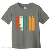 Coffee Lover Retro Toddler T-Shirt thumb 0