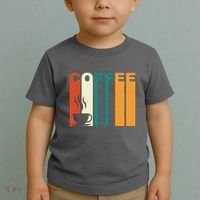 Coffee Lover Retro Toddler T-Shirt thumb 2