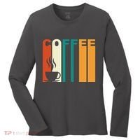 Coffee Lover Retro Women's Long Sleeve Shirt thumb 0