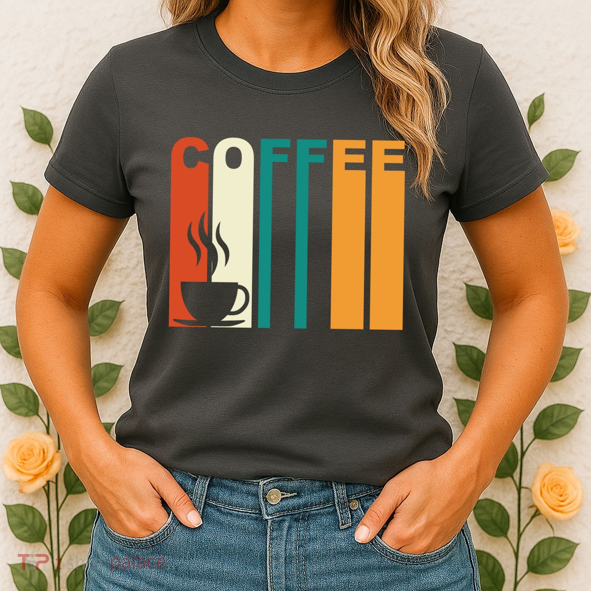 Coffee Lover Retro Women's T-Shirt