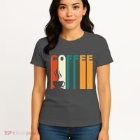 Coffee Lover Retro Women's T-Shirt thumb 4