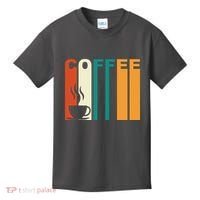 Coffee Lover Retro Kids T-Shirt thumb 0