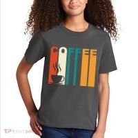 Coffee Lover Retro Kids T-Shirt thumb 2