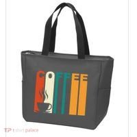 Coffee Lover Retro Tote Bag thumb 3