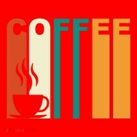 Coffee Lover Retro Santa Hat thumb 1