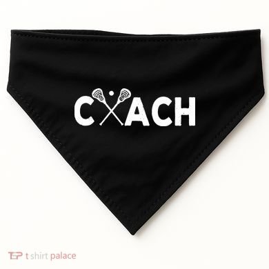 Coach Lacrosse Retro Team USA-Made Doggie Bandana
