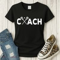 Coach Lacrosse Retro Team Women's T-Shirt thumb 3