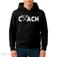Coach Lacrosse Retro Team Kids Hoodie thumb 4