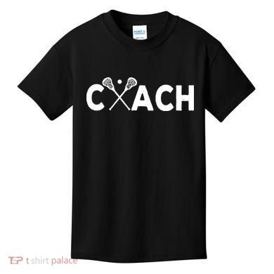 Coach Lacrosse Retro Team Kids T-Shirt