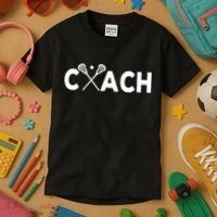 Coach Lacrosse Retro Team Kids T-Shirt thumb 3