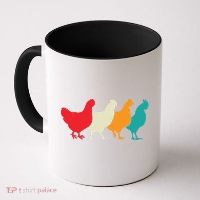 Chicken Lovers Retro Vintage Chicken Coffee Mug